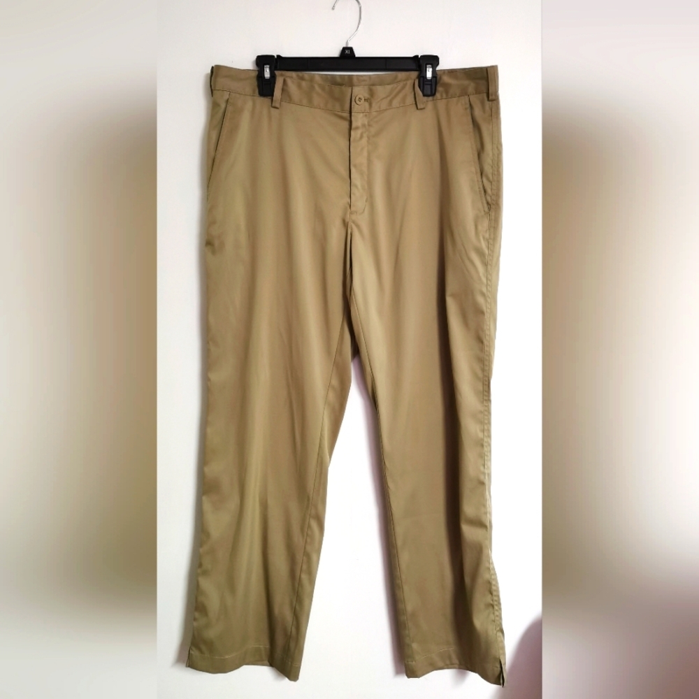 Nike Golf Men's 36X32 Dri-fit Beige Straight Leg Pants